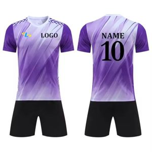 High Quality Custom <b>Soccer</b> Uniform Short Sleeve Lightweight Quick Dry Breathable - Product Image 5