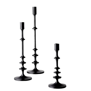 American Style Available Black Finished Metal <b>Candelabra</b> for Home Decor Wedding Party Candle Holder Indoor and Outdoor Use - Product Image 4