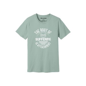 Camiseta informal de algodón 100% con impresión de temas de Buda en 3D, 12 opciones de color, 160-180, colocación de diseño personalizable GSM pesado - Product Image 4