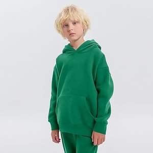 Sweat à capuche pour enfants au quotidien, couche intérieure chaude, construction durable, 100% polyester, écologique, personnalisable pour l'automne - Product Image 4