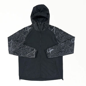 Veste coupe-vent de sport sublimée pour hommes Vestes d'extérieur de voyage légères et respirantes imperméables à fermeture éclair à séchage rapide - Product Image 1
