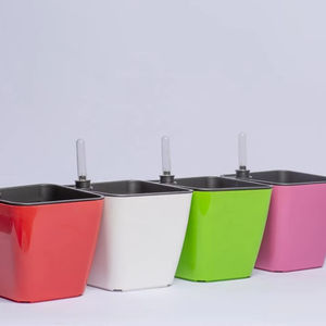 Meilleure vente Pot pour la décoration de la maison et du jardin, pot carré court 18 avec plastique de haute qualité - Product Image 1