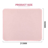 Accessoires informatiques roses, tapis de bureau pour gamer, tapis de souris en caoutchouc antidérapant pour PC, petit tapis de souris pour jeux, tapis de souris personnalisé pour gamer pour le bureau