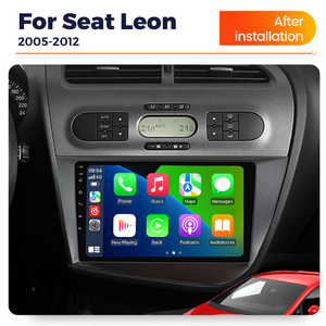 NaviFly Écran tactile Android Qled Wifi le plus récent pour <span class=keywords><strong>Seat</strong></span> <span class=keywords><strong>Leon</strong></span> 2005-2012 avec Car Play Android Auto - Product Image 4
