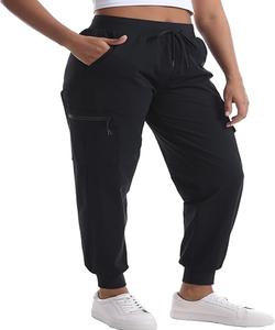 Pantalones de Alta Calidad para Mujer, Cintura Elástica con Cordón Ajustable, Corte Clásico, Color Personalizado - Product Image 5