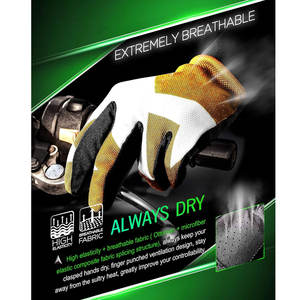 Gants de Conduite en Cuir pour Moto avec Protection Avancée, Design Élégant et Adhérence Flexible - Product Image 2