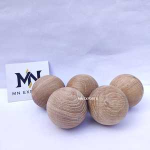 Bolas de Roble Natural Hechas a Mano, Esferas de Madera Premium para Manualidades, Juguetes Educativos y Exhibición - Product Image 5