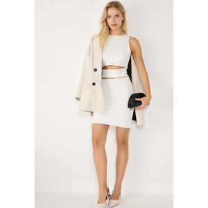 Vestido corto sin mangas - Product Image 1