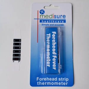 Termometro a scala a cristalli liquidi per uso domestico Feverscan Strip con pacchetto personalizzato per test di temperatura - Product Image 2