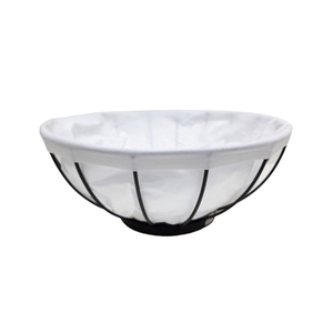 Modern Decorative Iron Cloth <b>Storage</b> Basket in Round Shape Bronze Finished for Tabletop & Kitchen Fruit <b>Storage</b> Basket - Product Image 3