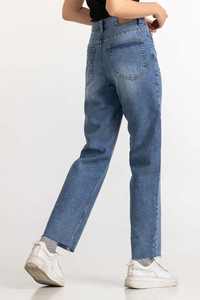 New fashion made baggy style side stripe design Hot Selling Ladies High Waist Trousers Slim Women jeans - Product Image 6