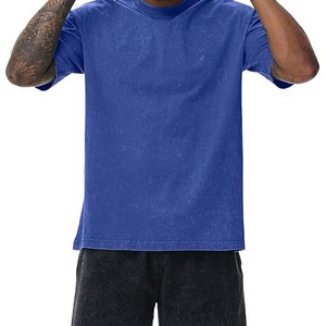 Camisetas Personalizadas para Hombre de Fabricante, Alta Calidad, Ligeras, Moda de Verano, Hombros Caídos, Secado Rápido, Tejido de Punto, Talla Grande, Ecológicas - Product Image 3