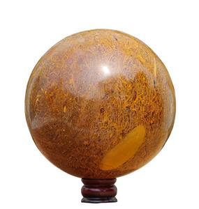 Sphère en agate de cristal de calligraphie naturelle de qualité supérieure, décoration d'intérieur, art Feng Shui, objets de collection, gravure de qualité supérieure - Product Image 4