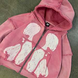 Top Selling Men's Winter Distress <b>Embroidery</b> Hoodie New Design 100% Cotton <b>Sweatshirt</b> Low MOQ Wholesale From Pakistan - Product Image 4