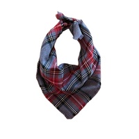 Bandanas pour chiens 100% coton, écologiques, respirants, imprimés ombrés, doux et confortables pour les chiens, toutes saisons, printemps, été, hiver