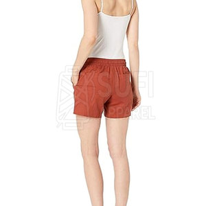 Shorts Bermuda d'été classiques pour femmes, taille haute, en tissu 100 % coton doux et léger, conçus pour un confort optimal par temps chaud - Product Image 2