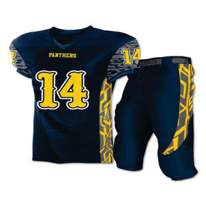 Uniforme de football brésilien Jersey Set LD-5029 & ZB1004 Uniforme d'équipe adulte grande taille - Product Image 3