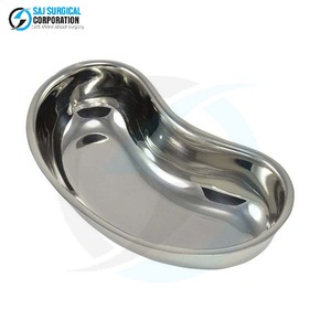 Plateau de rein chirurgical en acier inoxydable Utilisation polyvalente pour tenir les écouvillons et les échantillons d'instruments pendant les procédures médicales - Product Image 5