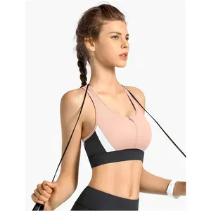 Gros Logo Personnalisé Femmes Courir Gym Yoga Soutien-Gorge Tops Dames de Sport D'entraînement de Remise En Forme Push Up Recyclé Sport Soutien-Gorge - Product Image 2