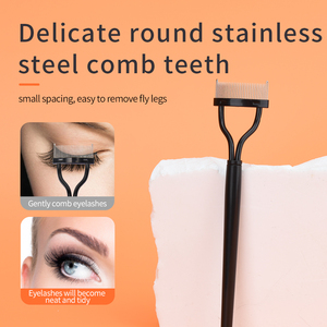 Trending Makeup Tools Eyelash Metal Teeth <strong>Separator</strong> 4pcs <strong>Lash</strong> <strong>Separator</strong> Definer Tool Set With Comb Brushes - Product Image 3