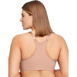 สปอร์ตบราแบบมีโครงเสริมทรง ไซส์พลัส ผลิตจากวัสดุเป็นมิตรกับสิ่งแวดล้อม ใช้ได้สองด้าน ระบายอากาศได้ดี สายปรับระดับได้ ผลิตจากผ้าสแปนเด็กซ์/โพลีเอสเตอร์ - Product Image 3