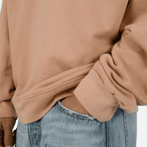 Sweat-shirt en molleton classique pour homme, 100% coton, style streetwear surdimensionné, option de logo personnalisé, vente en gros en vrac, approvisionnement direct en usine - Product Image 4