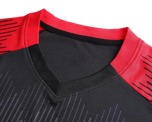 Best Quality Breathable Lightweight Soccer Uniform Sportswear Short sleeves T-shirt With Shorts OEM Service Available - Product Image 2