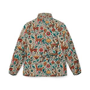 Chaqueta Acolchada Informal para Mujer con Estampado Gráfico de Ciervo del Bosque, Chaqueta de Calle con Relleno de Algodón, Estilo Hip Hop Gótico, Venta al por Mayor - Product Image 2