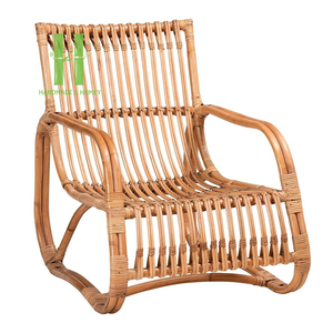 เก้าอี้หวายธรรมชาติแบบมืออาชีพสำหรับบ้านและสวนห้องนั่งเล่นใช้จากเวียดนามเก้าอี้สไตล์พักผ่อนสมัยใหม่งานแฮนด์เมดคุณภาพสูง - Product Image 3