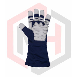 Guantes de soldadura MIG TIG resistentes al fuego resistentes al calor de cuero dividido de gran oferta diseño OEM - Product Image 3