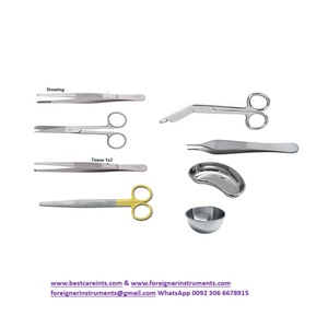 Juego de Instrumental Quirúrgico de Acero Inoxidable de Alta Calidad para Quirófano, Certificado CE, Fabricante de Instrumental Quirúrgico Reutilizable - Product Image 3