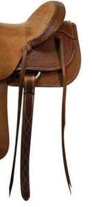 Selle Western RiderTrust Premium 100% cuir de buffle avec arçon en bois, confortable et durable, en provenance d'Inde - Product Image 3