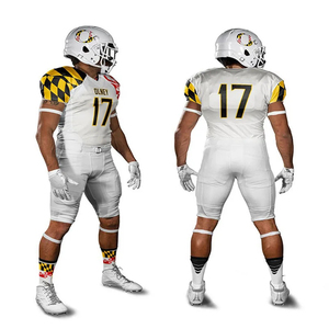Custom Wholesale American Football Uniform Wholesale Custom High Quality Polyester Sublimation American Football Uniform - Product Image 4