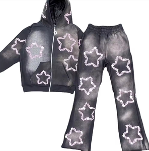 Ronpex International Men's Winter Tracksuit Set-Breathable & Quick Dry Cotton Sportswear with Hoodie Trousers & Pants - Product Image 3