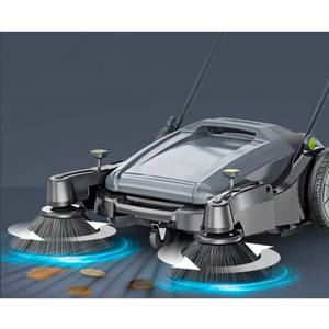 Barredora de suelo eléctrica Manual S1 de 920mm, cepillo lateral, empuje manual, limpieza automática para industrias agrícolas callejeras, nuevo usado disponible - Product Image 5