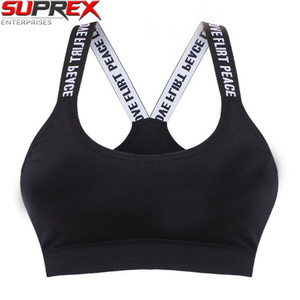 Sexy Women's High for Sports Bra for Gym & Yoga-Quick Dry Breathable Spandex/ Push-Up Tank <b>Top</b> - Product Image 2
