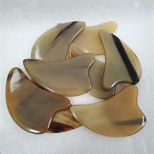 Herramienta de Masaje Corporal Gua Sha de Cuerno Natural de Búfalo, Tabla de Cuerno Natural con Acabado Natural, Tamaño Personalizable - Product Image 3