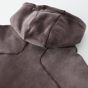 Sudaderas con capucha para hombre, conjunto de Sudadera con capucha de lavado ácido personalizado de alta calidad, sudadera de moda de peso pesado con capucha para hombres y mujeres - Product Image 6