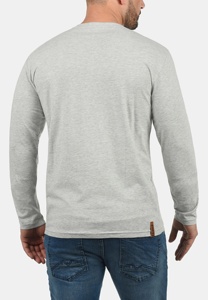 เสื้อทีเชิ้ตออกกำลังกายผ้าฝ้าย100% ของผู้ชายต่อต้านริ้วรอยสบายๆพร้อมกระดุมยืดหยุ่นระบายอากาศแขนสั้น - Product Image 3