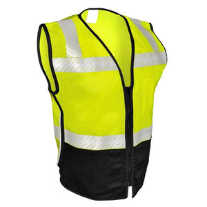 Gilet de sécurité haute visibilité ANSI Classe 1 imperméable réfléchissant pour la construction, la circulation, l'extérieur, léger et respirant - Product Image 2