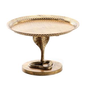 Soporte para Pastel de Aluminio con Acabado Niquelado para Fiestas de Lujo, Soporte Decorativo de Metal para Mesa de Fiestas de Lujo - Product Image 5