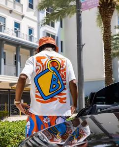 Conjunto de Shorts de Moda Masculina, Atuendo Casual Moderno de Verano - Product Image 2