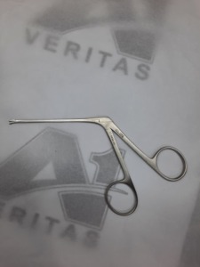 Pinzas para Polipos de Oído Fisch Crura A-1 VERITAS de Alta Calidad, Acabado Mate, Instrumento Quirúrgico Manual con Certificación CE - Product Image 5