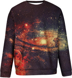 Sudadera con Capucha de Invierno 2024, 100% Algodón, Sublimada, Manga Larga, para Hombre, Cuello Redondo, con Estampado de Letras, Forro Polar - Product Image 5