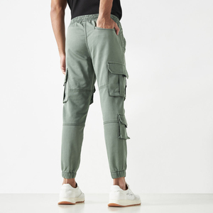 Pantalons cargo pour hommes en coton de haute qualité Prix de gros Meilleur achat en ligne de pantalons cargo pour hommes Service OEM - Product Image 3