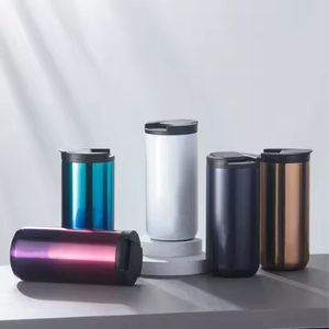 Vaso Personalizado ZeroCap de Acero Inoxidable Hecho a Mano con Impresión Tipográfica - Regalo Promocional Novedoso - Product Image 1