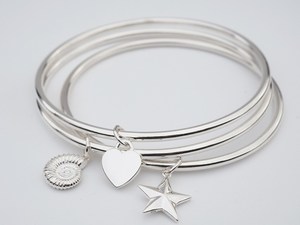 Brazaletes de Joyería de Moda de Lujo Unisex con Cinco Estrellas Geométricas, Plata 925, Chapado en Oro Clásico/Oro Rosa, Certificado para Bailes de Graduación - Product Image 6