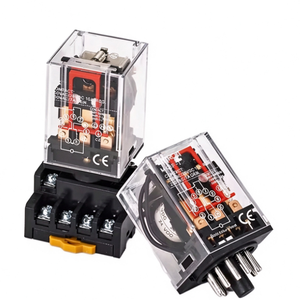 Relais Électromagnétique Miniature en Gros MK2P-I 8 Broches MK3P-I 11 Broches, Module de Relais de Puissance 24V DC 110V 220V - Product Image 1