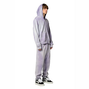 Top qualité hommes pleine fermeture éclair sweats à capuche à manches longues surdimensionné chaud hiver 350 GSM sweats à capuche pour hommes avec poche - Product Image 6