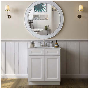 Tocador de baño de hotel moderno y sencillo con espejo inteligente Venta directa para lavabo para uso en almacén de hotel - Product Image 4